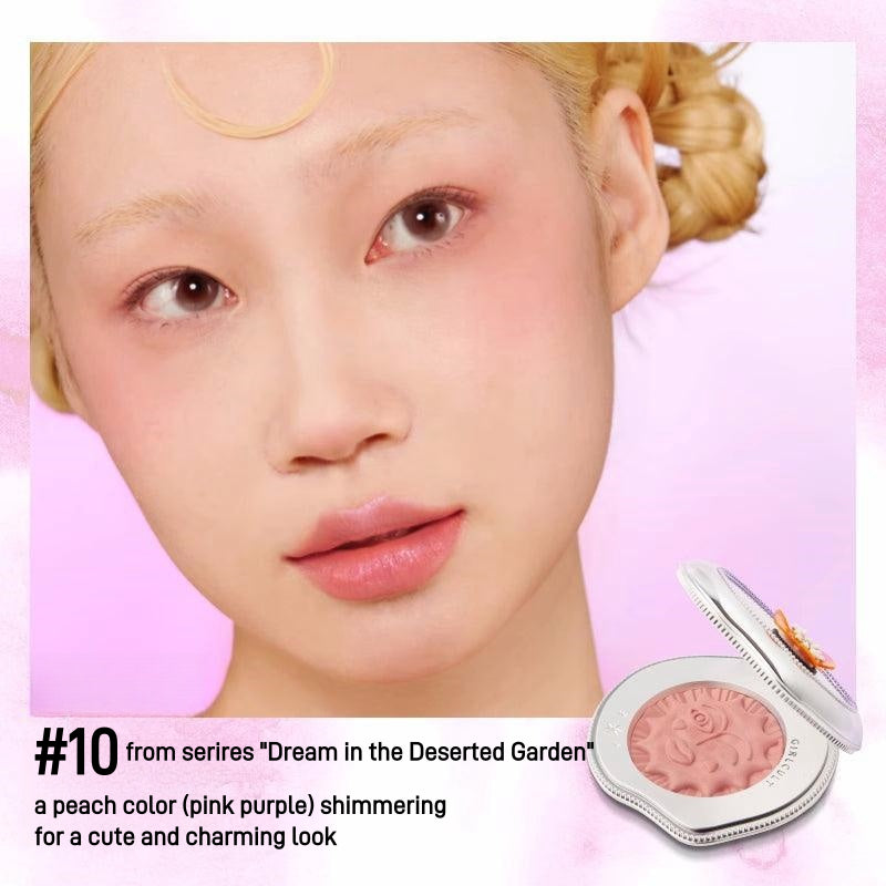 Girlcult构奇情绪腮红黑福娃修容哑光面中提亮收敛色膨胀色蜜桃色GC022