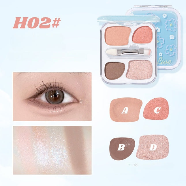 HOLD LIVE Pong Pong Magic Eyelid Palette 3.6g