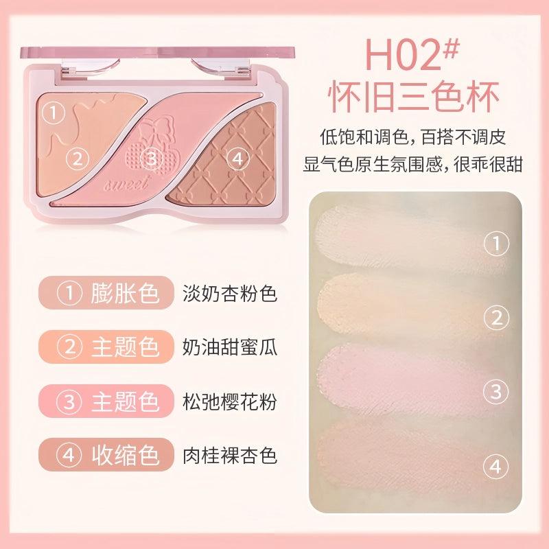 HOLD LIVE 候爱小情绪三色腮红 9g