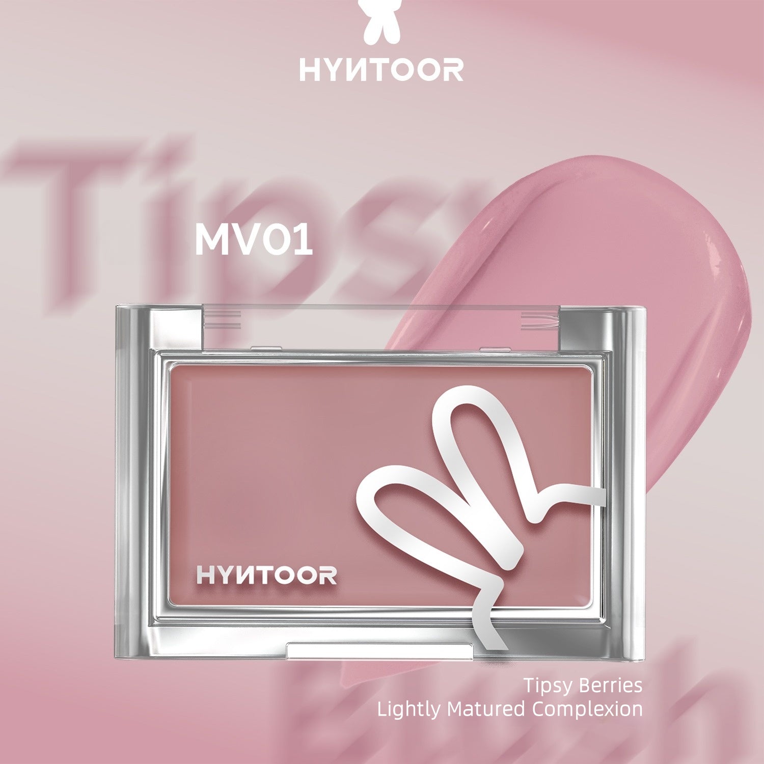 HYNTOOR 黑兔底妆腮红膏微醺 3g