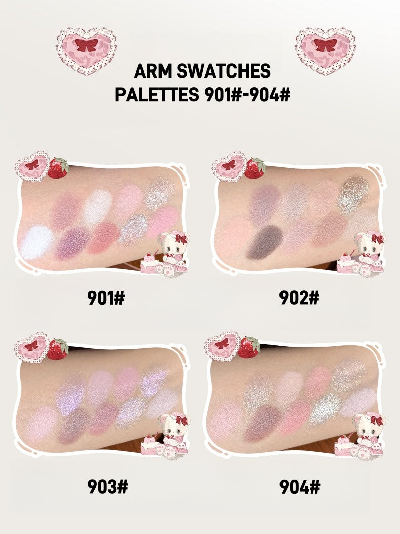 JillLeen - 9 Colors All in One Eye Palette 8g
