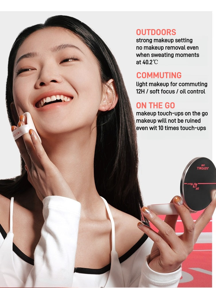 Judydoll Live -  UV Defense Pressed Powder SPF47 PA+++ 9g Live Series