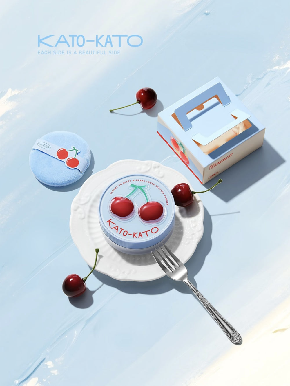 KATOKATO - Cherry Me Setting Powder 6.5g/8g