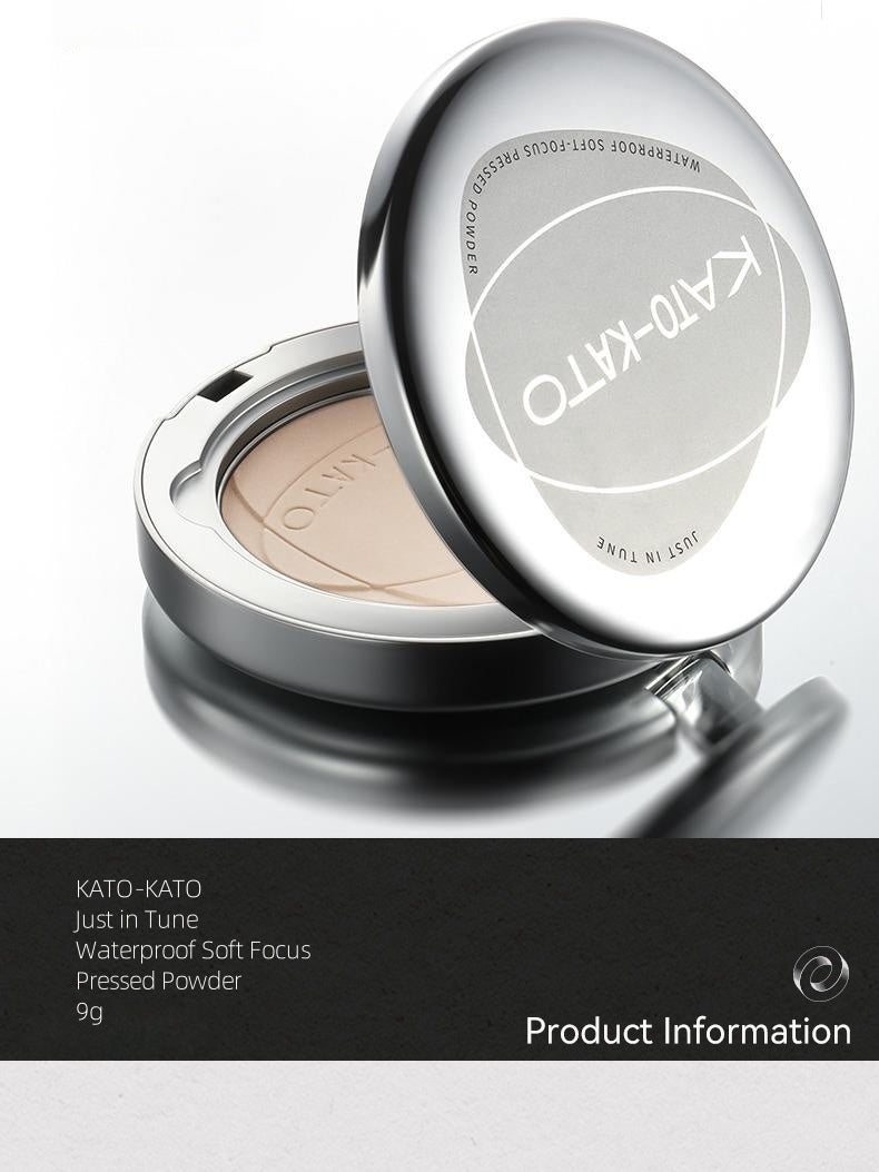 KATOKATO - Just in Tune Waterproof Soft Focus Pressed Powder 9g