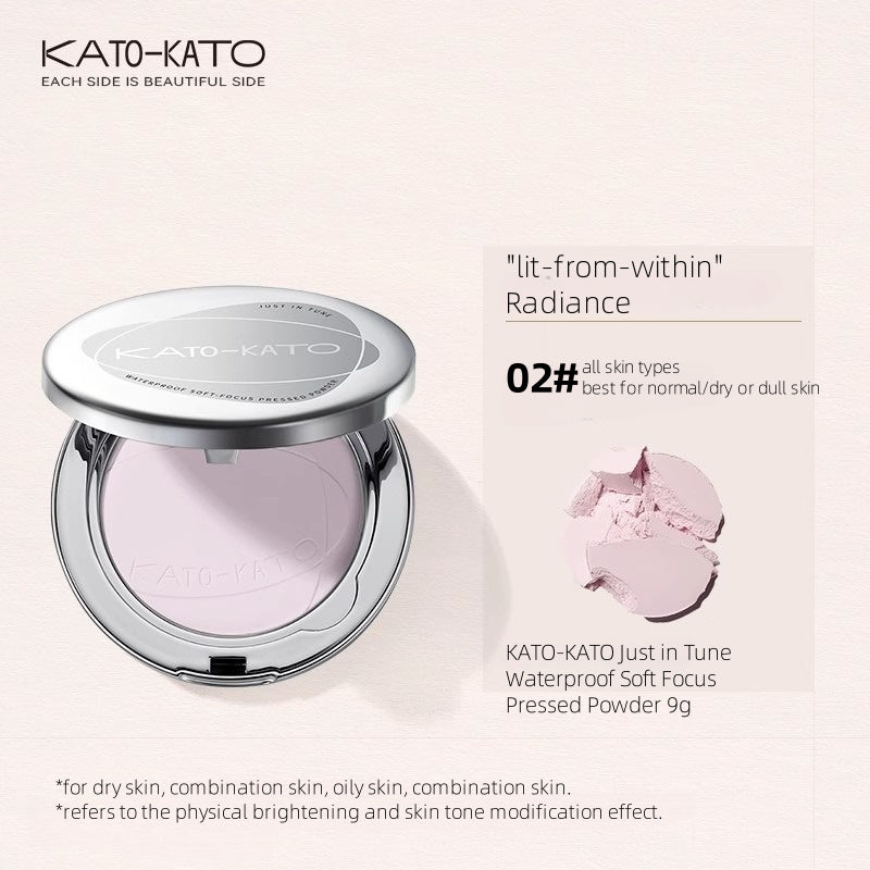 KATO-KATO Just in Tune 防水柔焦粉饼 9g