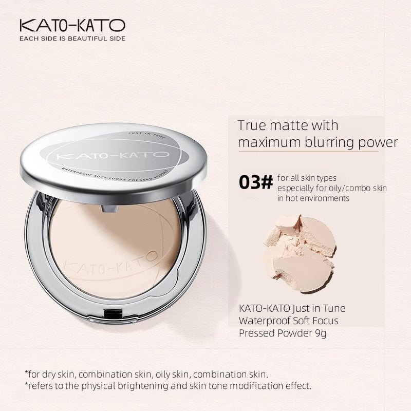 KATO-KATO Just in Tune 防水柔焦粉饼 9g