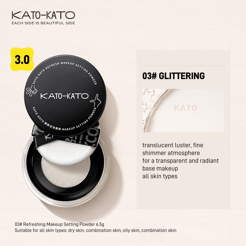 KATO-KATO 清爽定妆粉 6.5g