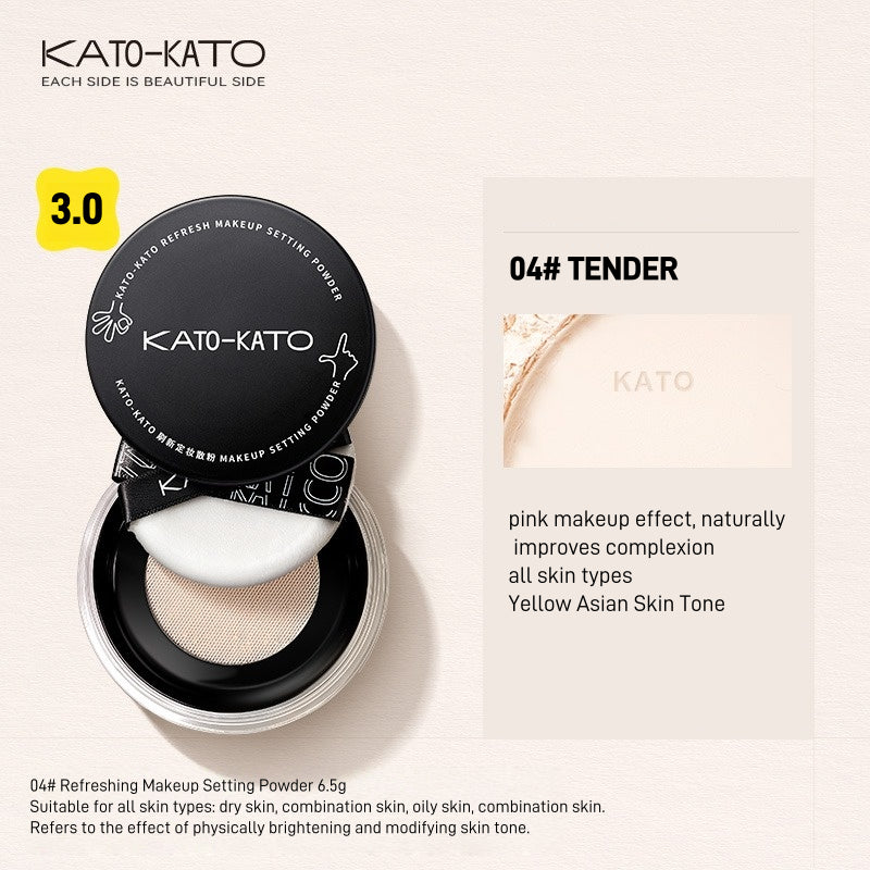 KATO-KATO 清爽定妆粉 6.5g