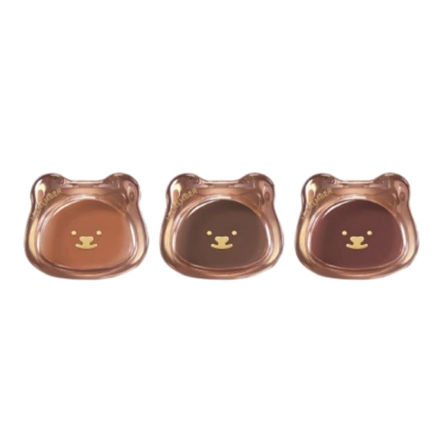 LEEMEMBER - Purple Floral Bear Hydrating Cream Blush 4g