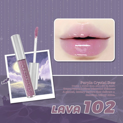 LEEMEMBER - Watery Lip Gloss 3g Glasslike LAVA YK