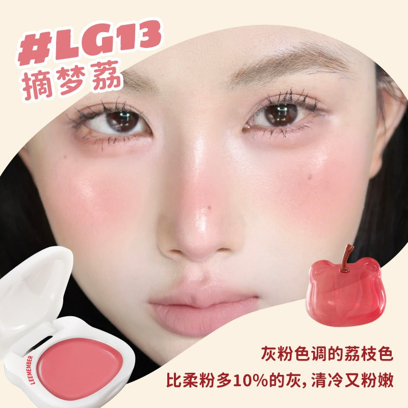 LEEMEMER 荔萌夏季限定/小熊系列水光腮红多用膏 4g