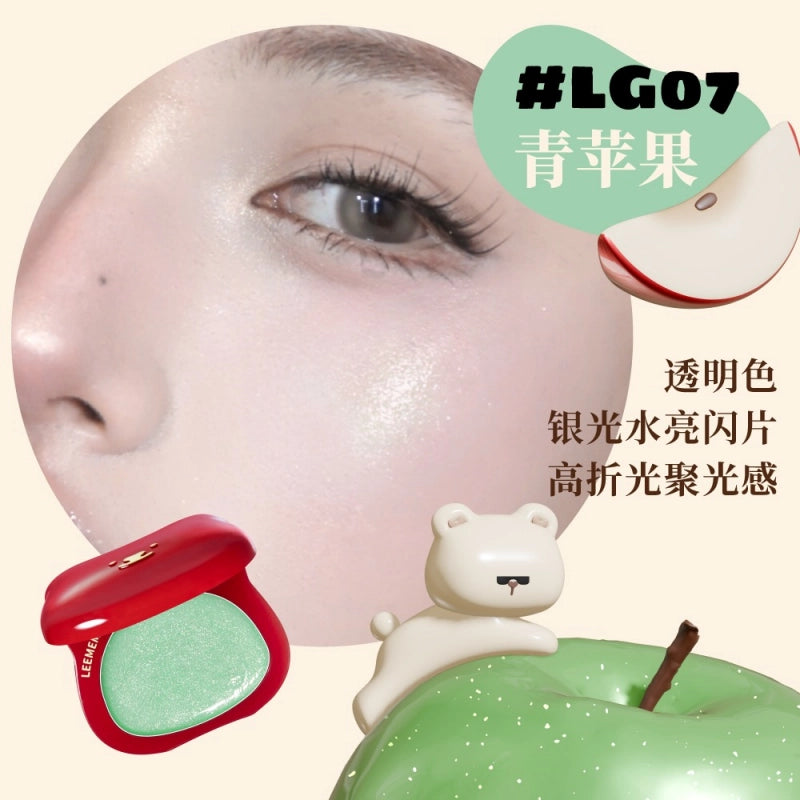 LEEMEMER 荔萌小熊系列水光腮红膏 4g