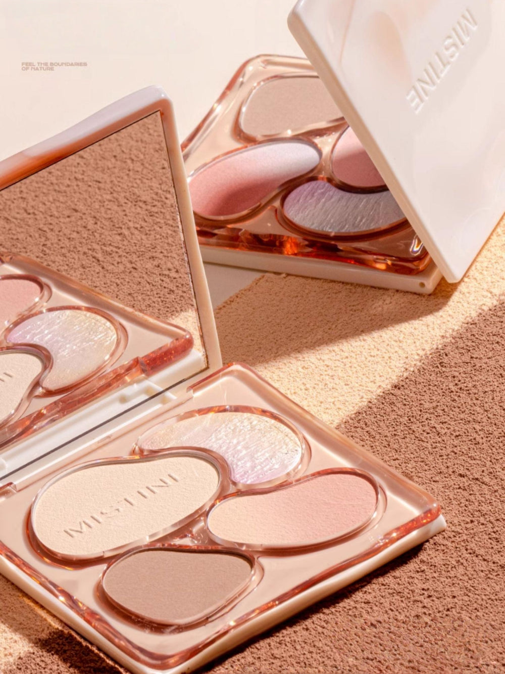 MISTINE - Thai Latte Blush Contour Palette 12g