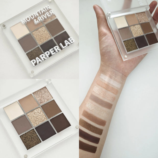 PARPER - Mountaian n River Eyeshadow 9 Colors 8.2g