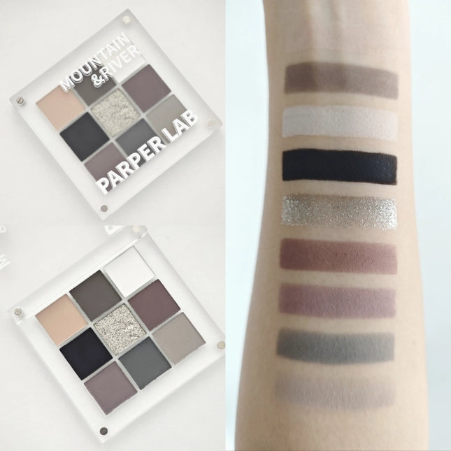 PARPER - Mountaian n River Eyeshadow 9 Colors 8.2g