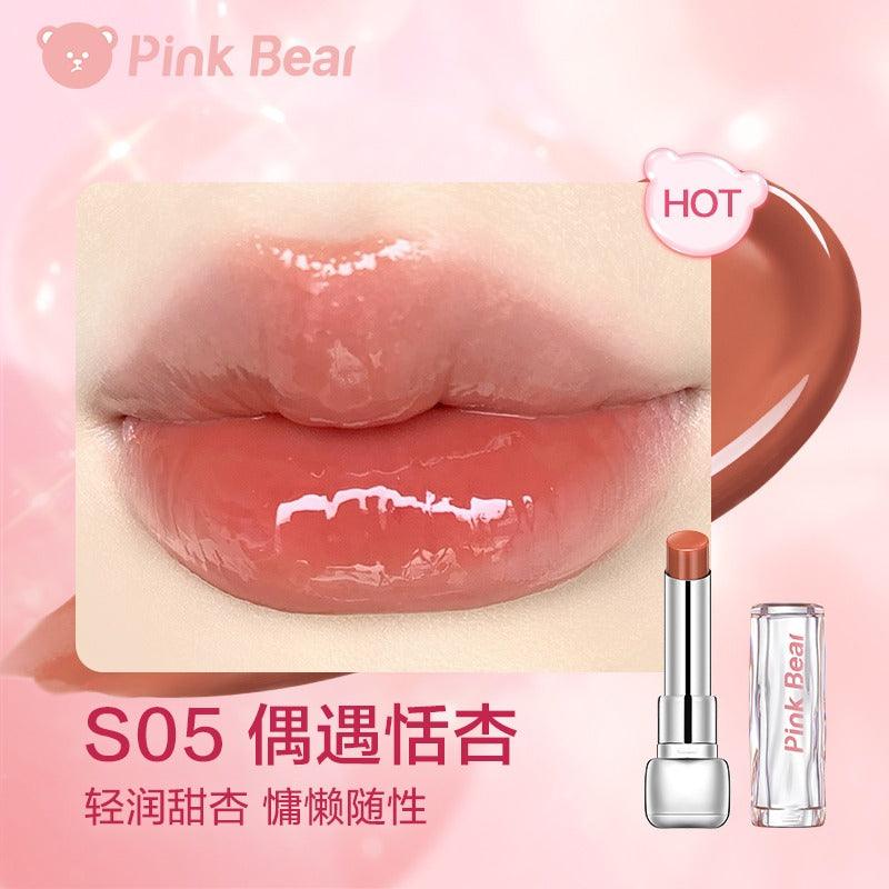 PINK BEAR 糖彩唇膏 保湿润唇膏 3.2g