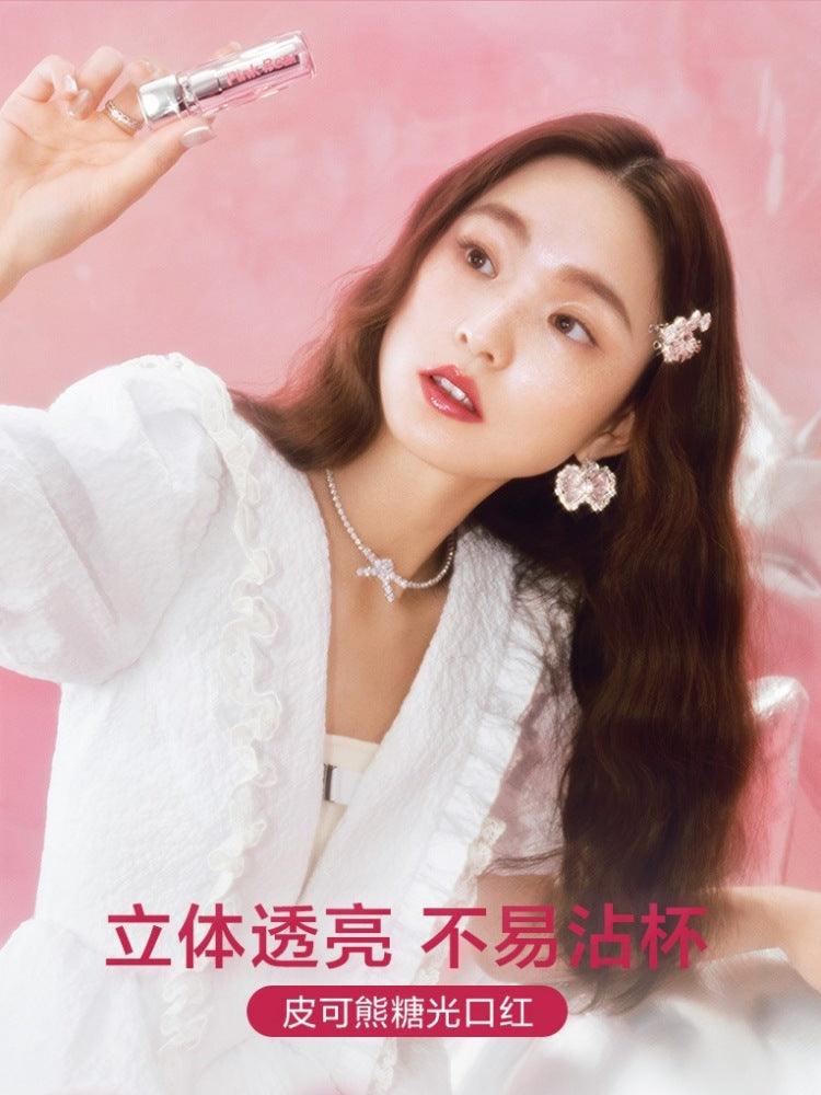 PINK BEAR 糖彩唇膏 保湿润唇膏 3.2g