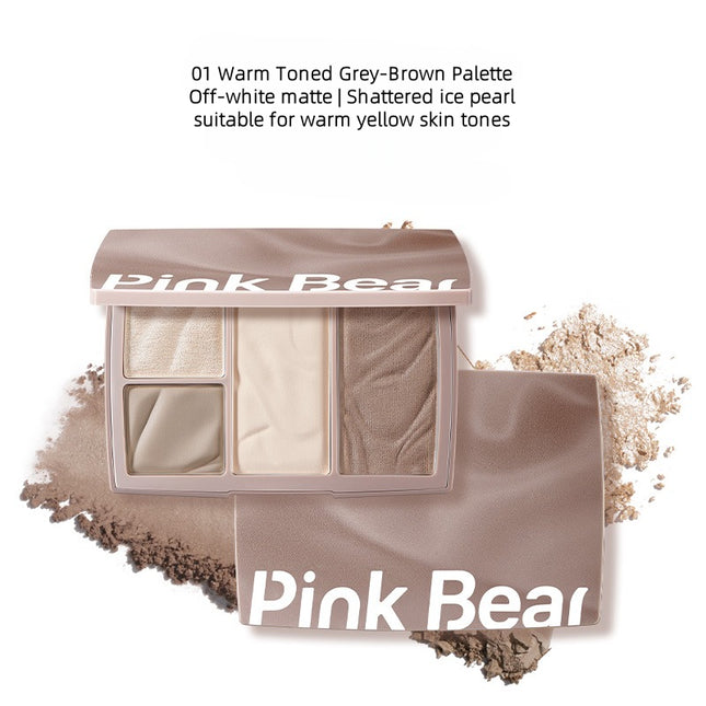 PINKBEAR - Handy Contouring Powder Palette 10g