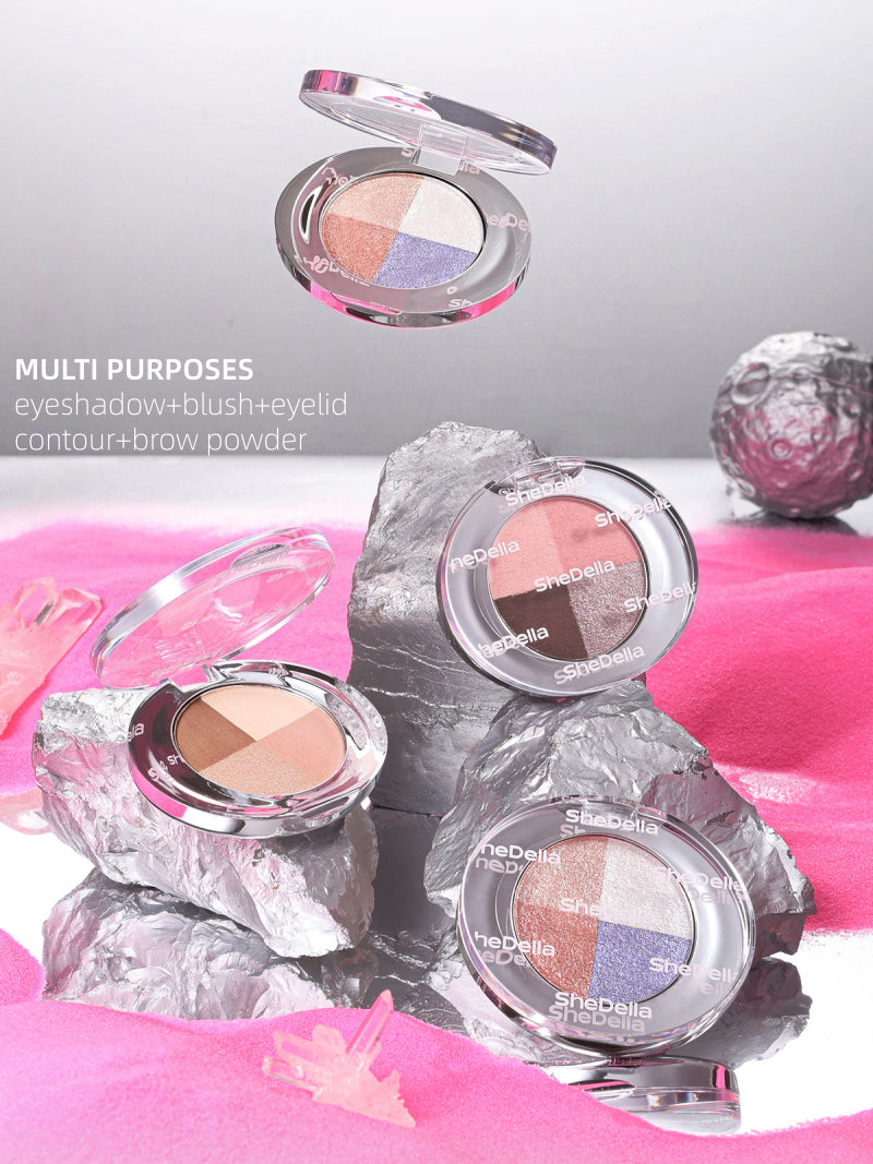 Shedella - Cat series Pocket Planet 4D Eye Shadow Palette 3.5g