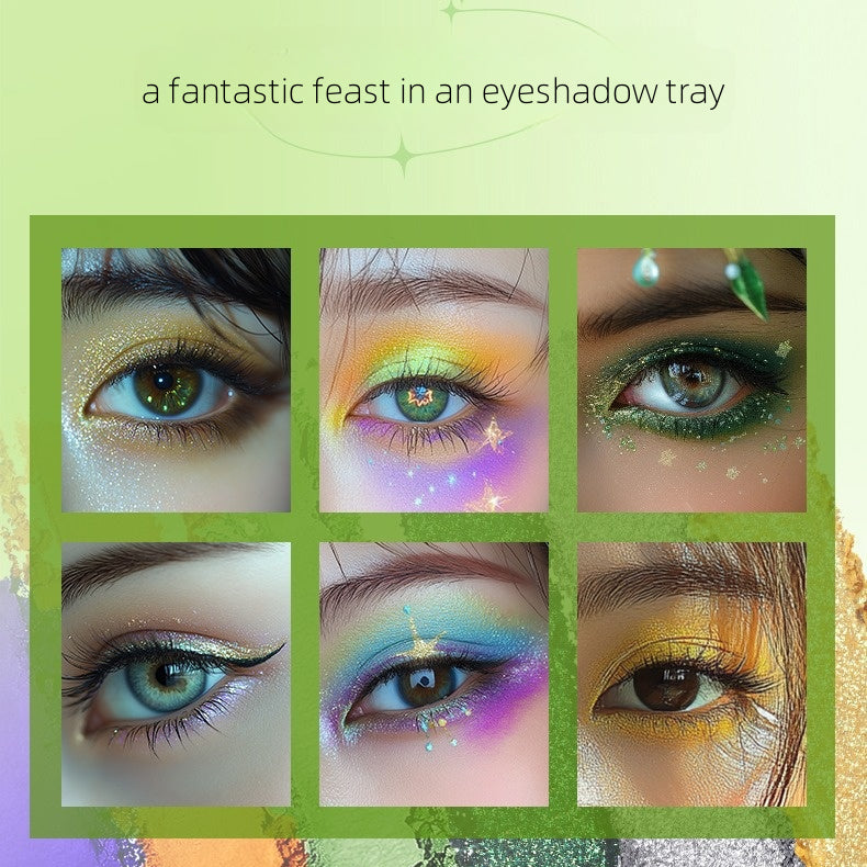 UCANBE - 15 Colors Eyeshadow Palette Super Pixel 720mg*15