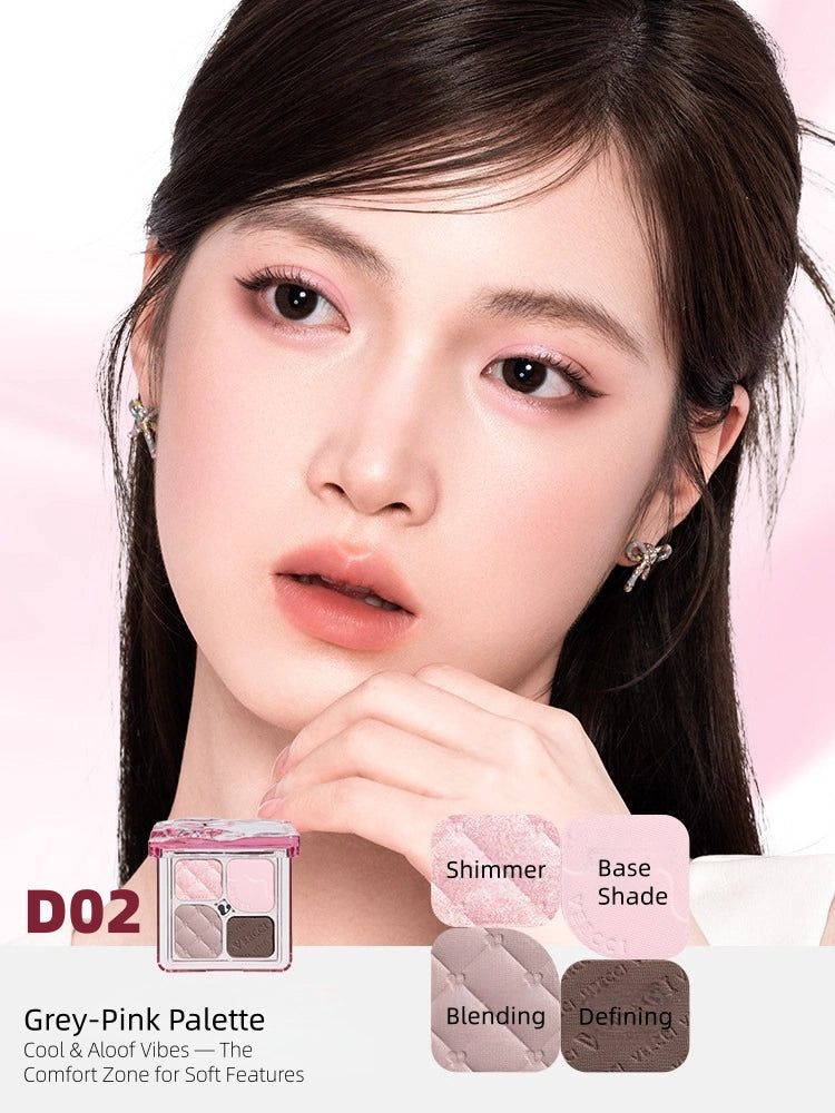 Veecci - Classic Scheme 4 Colors Eyeshadow 4.6g