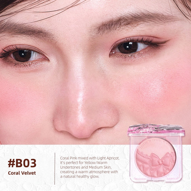 Veecci - Dream Lace Dual Satin Blush 7g