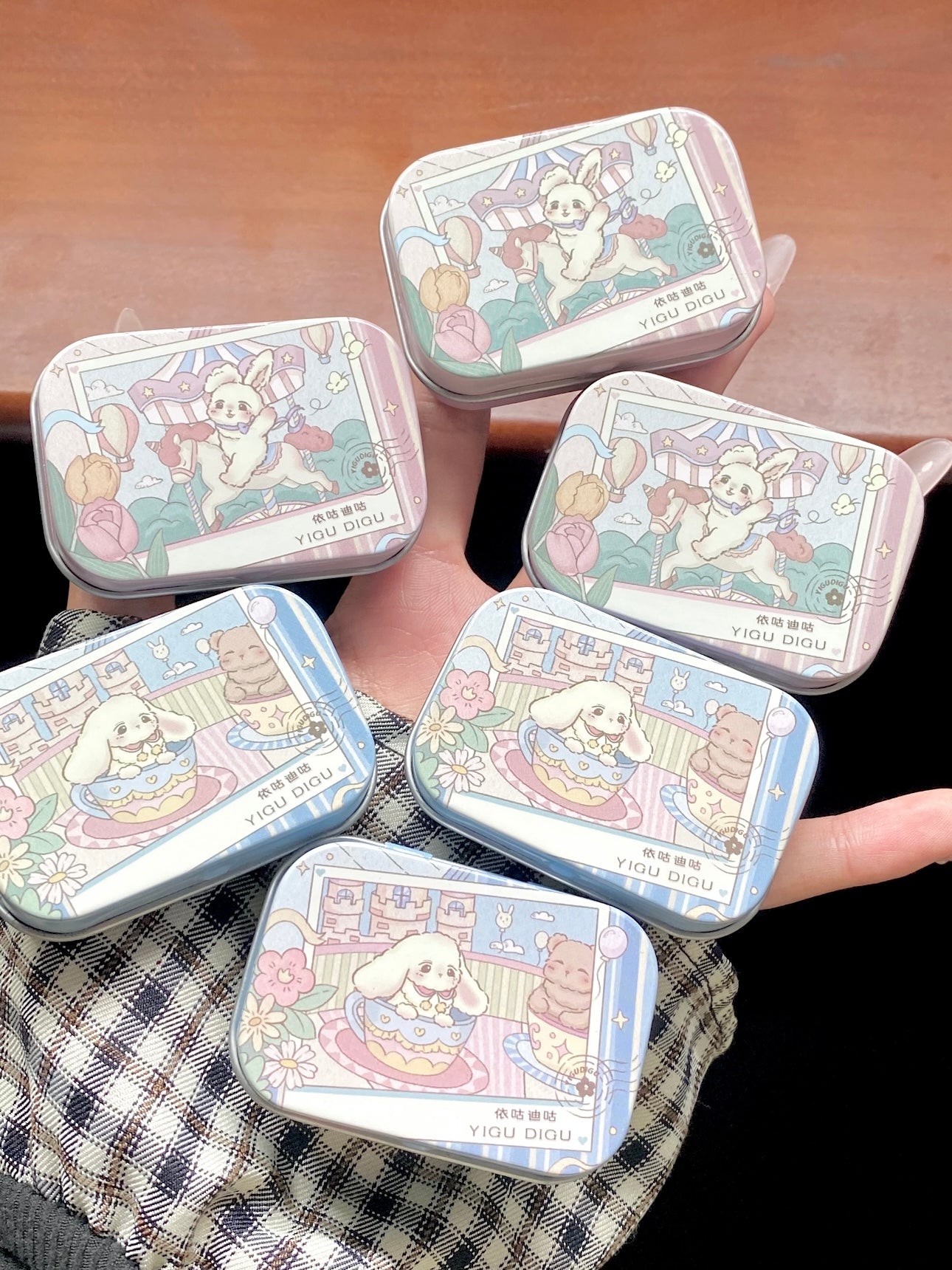 YIGUDIGU - Colorful Land Creamy Mud Blush 3g