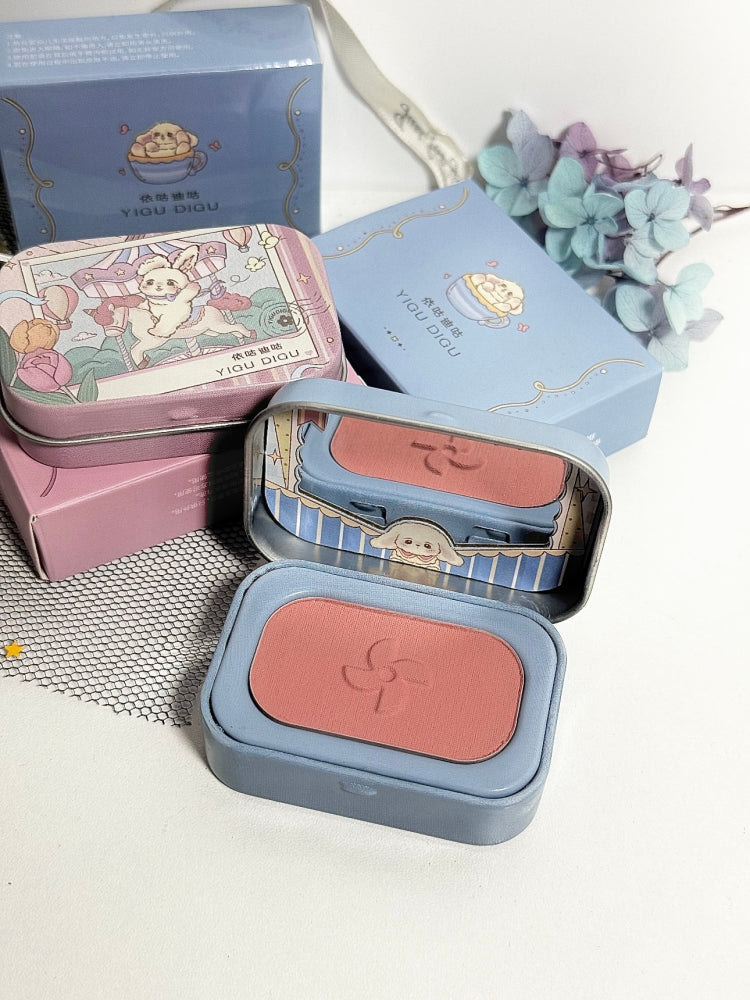 YIGUDIGU - Colorful Land Creamy Mud Blush 3g