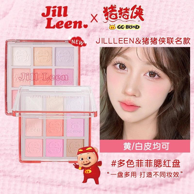 JILL LEEN GGBOND 9色腮红盘 12克