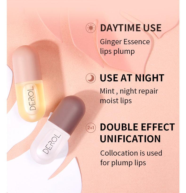 DEROL Day and Night Double Effect Lip Plummer Coffret DR888 - Chic Decent