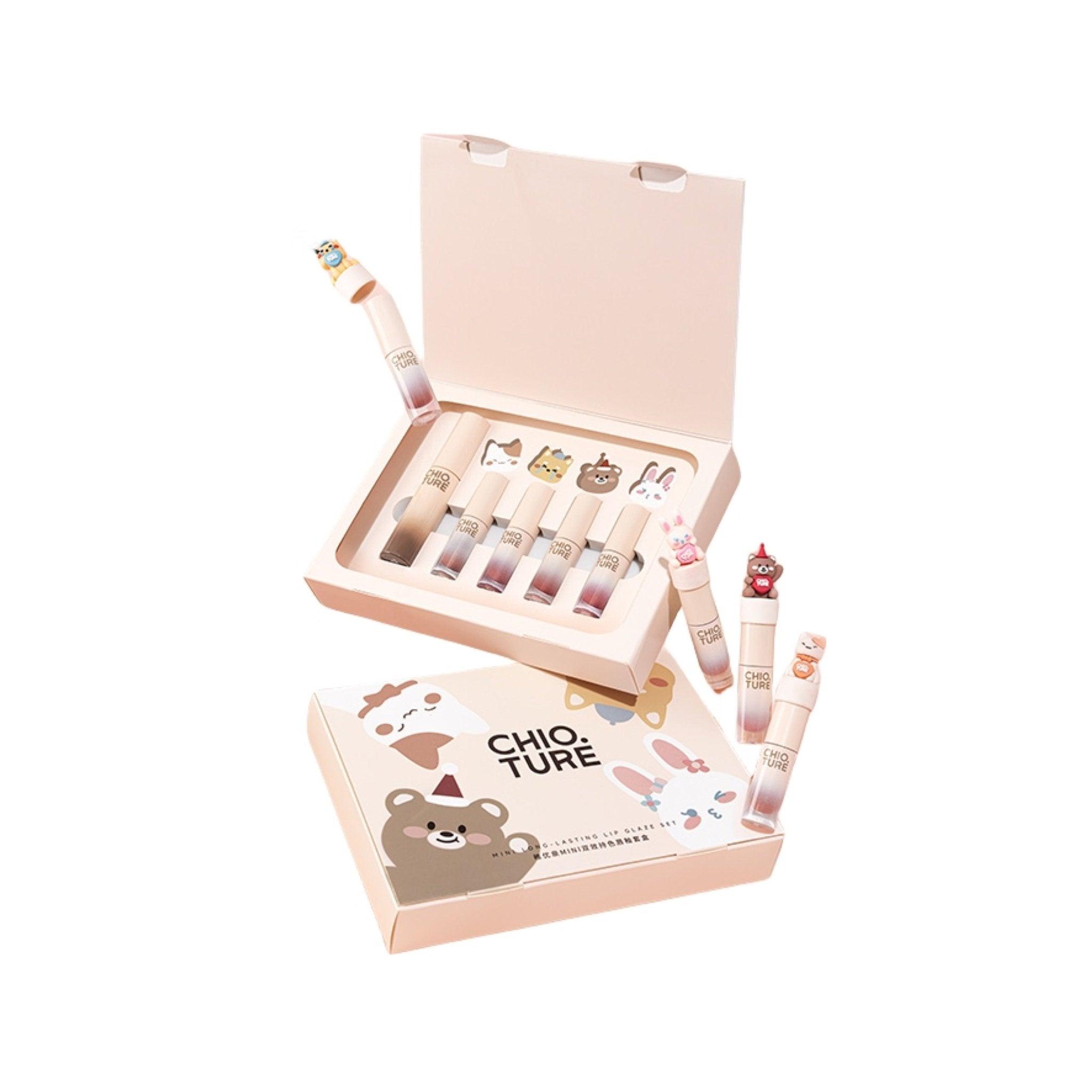 Chioture Mini Long Lasting Lip Glaze Set 9g