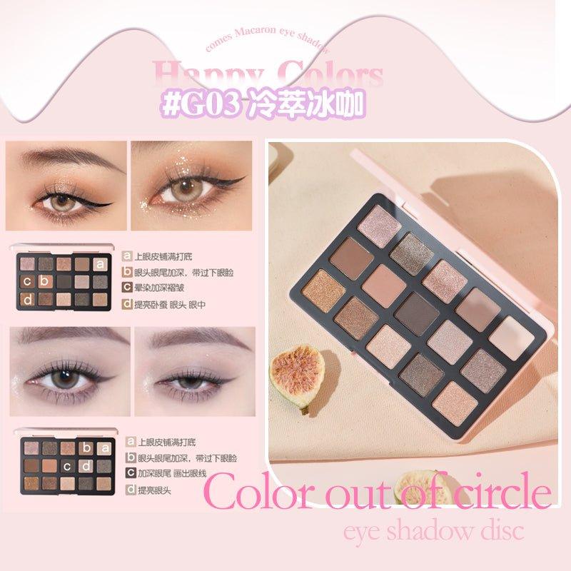 GOGO TALES 15 Colors Eye Palette 24g