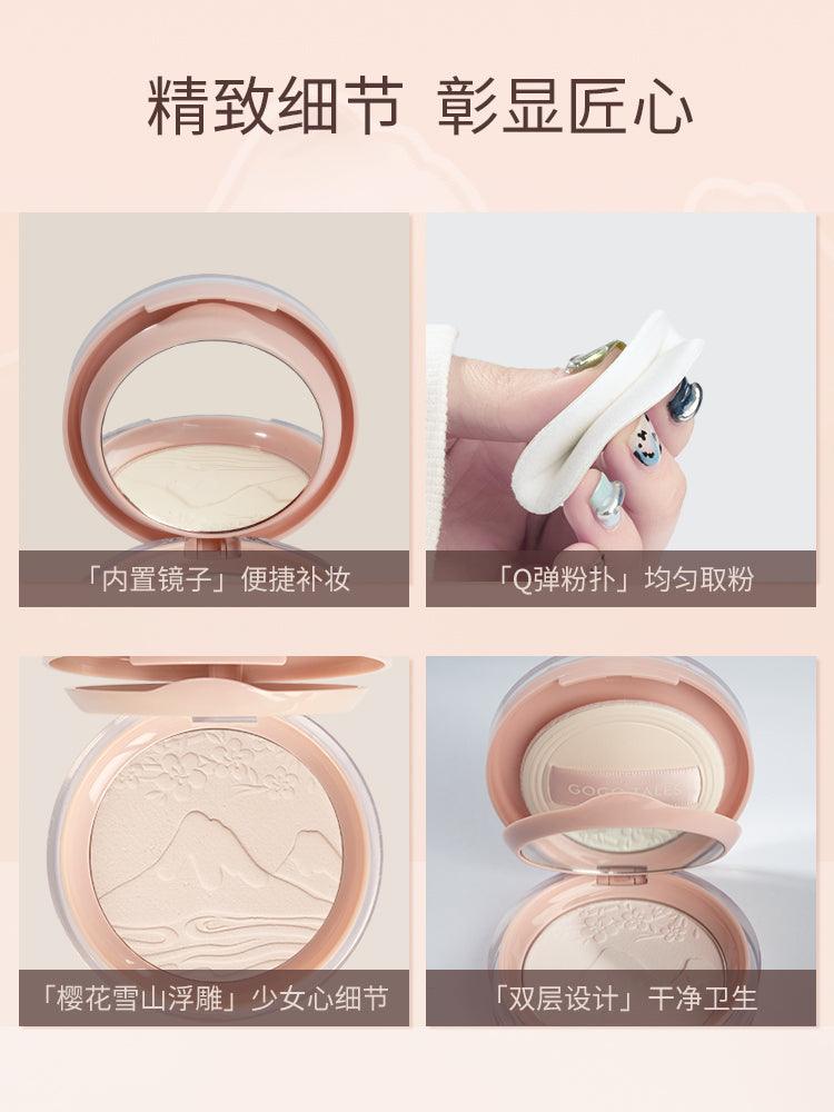 GOGO TALES Flower Girl Pressed Powder GT327 - Chic Decent
