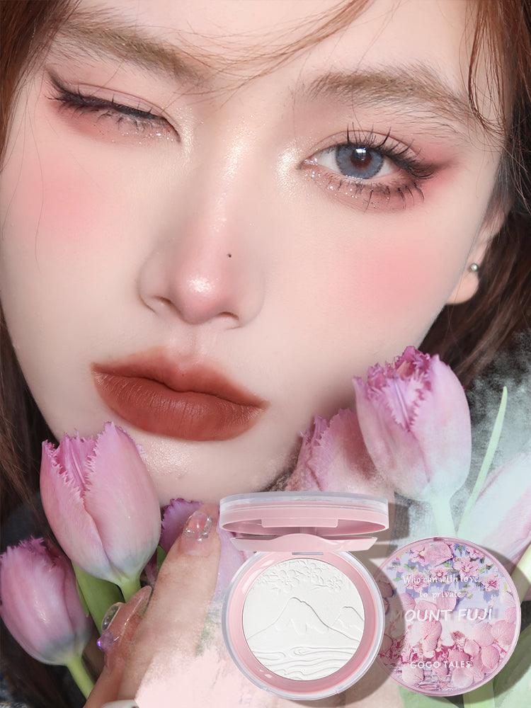 GOGO TALES Flower Girl Pressed Powder GT327 - Chic Decent