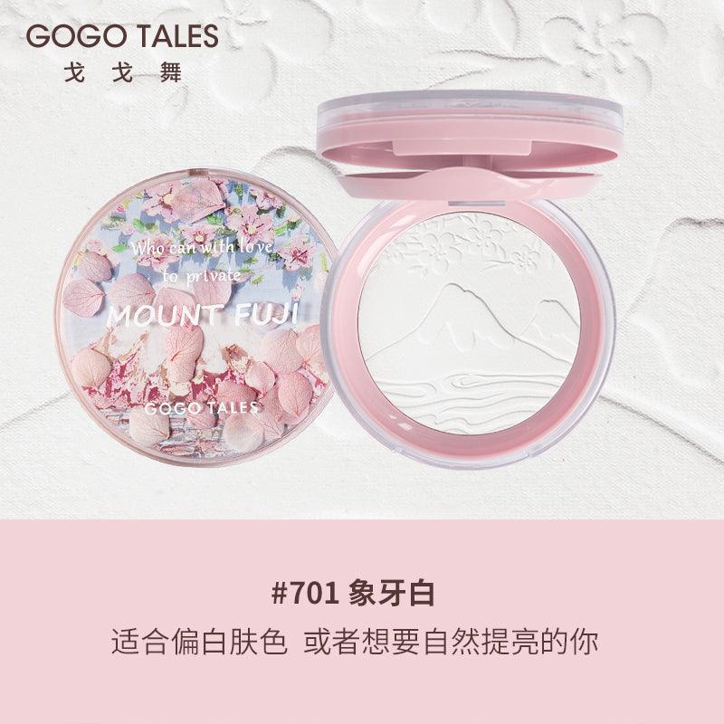 GOGO TALES Flower Girl Pressed Powder GT327 - Chic Decent